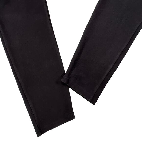 Xhilaration Black Mid Rise Pull On Legging Pants Slacks Large - Picture 6 of 11